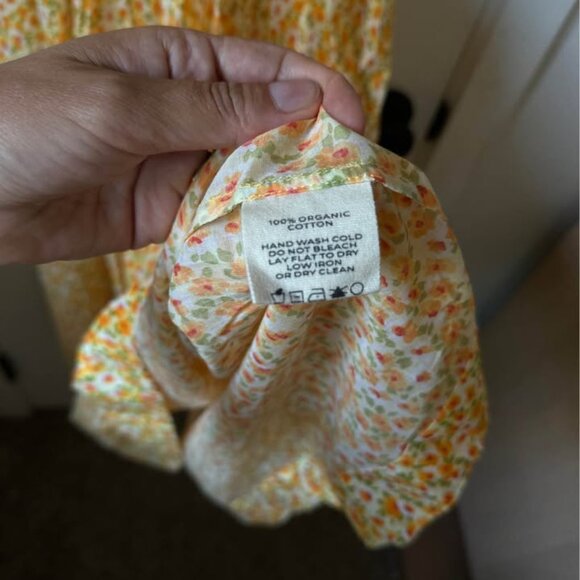 DÔEN Emmaretta Floral Cotton Midi-Dress - Picture 5 of 7